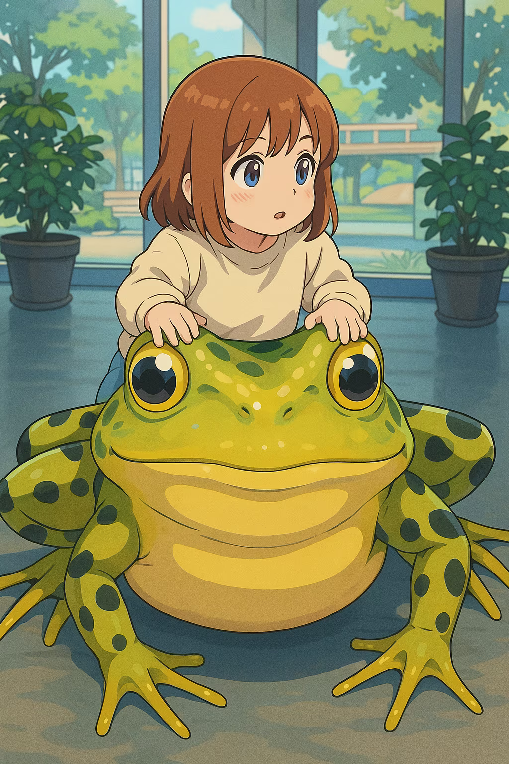 Anime illustration style preview