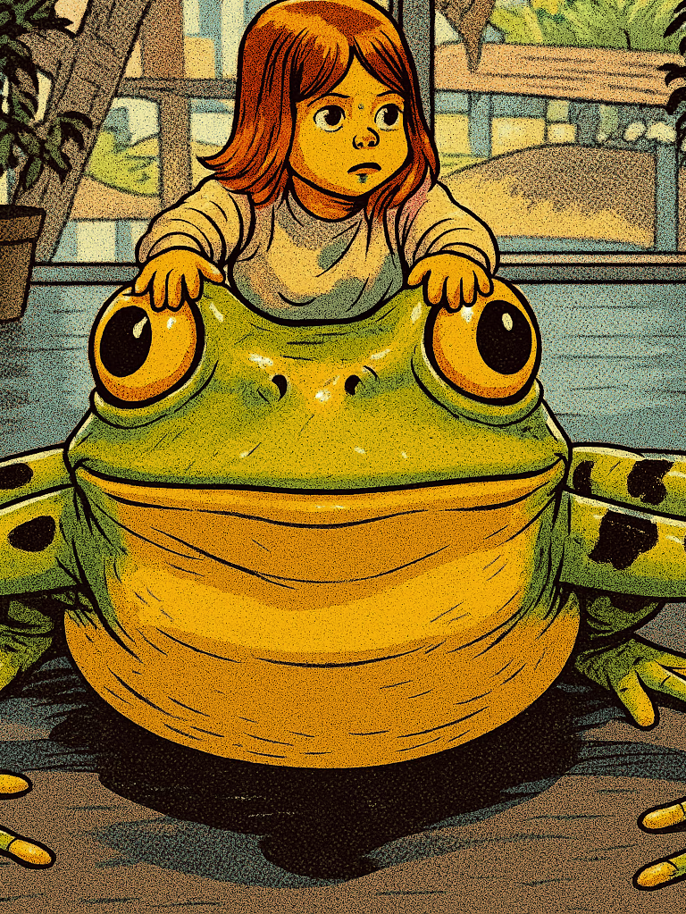 Comic book illustration style preview